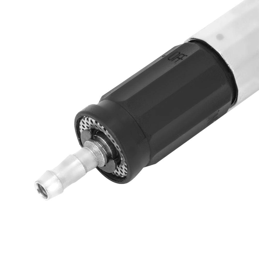 90 Degree Bend Mini Air Micro Die Grinder Tool - 23500 RPM Pneumatic Grinding Pen for Glass, Stone & Hand Ornaments - Perfect for Jewelry Making, Engraving & Craft Projects