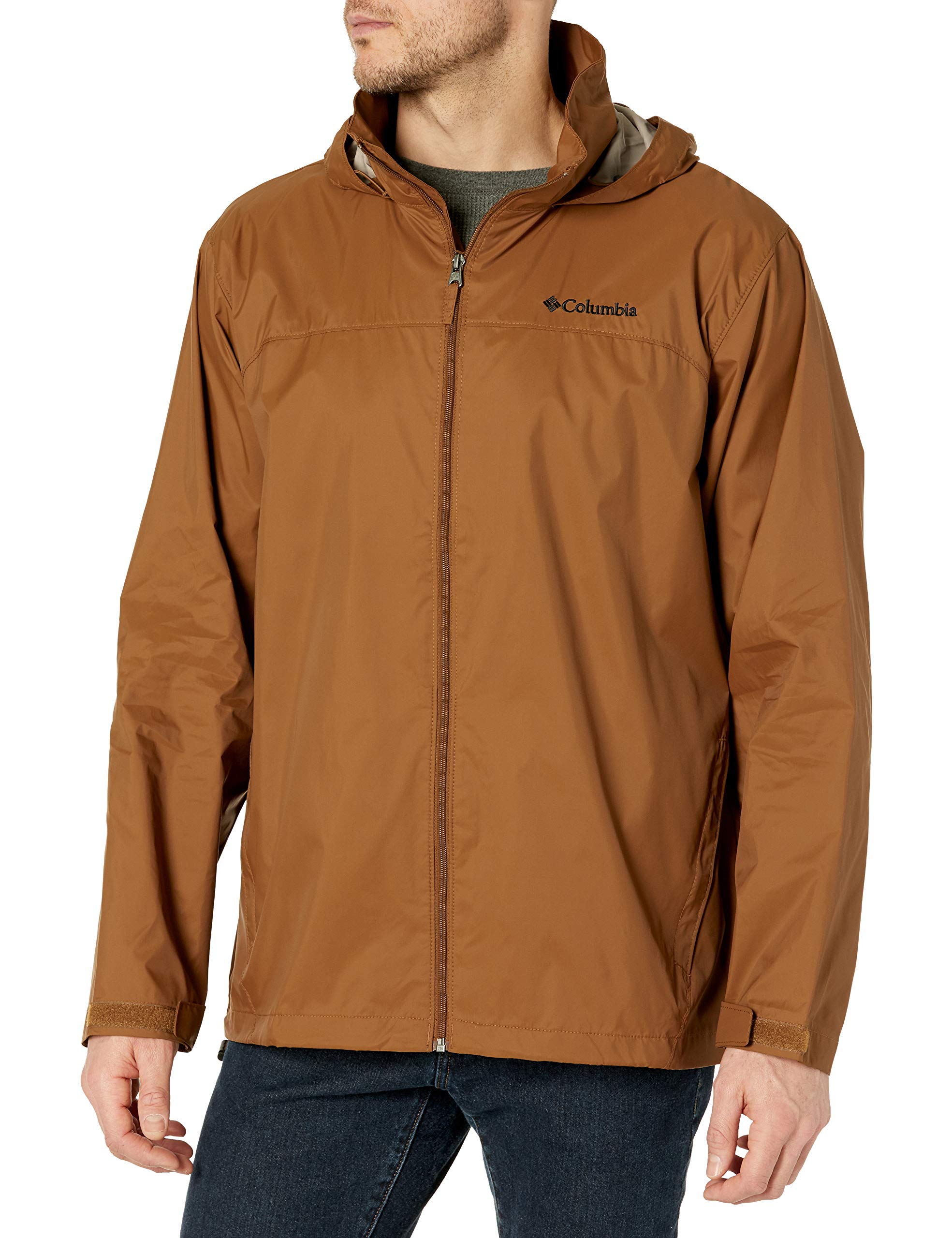 Columbia Men's Glennaker Rain Jacket - Waterproof Lightweight Outdoor Jacket for Hiking, Camping & Travel - Windproof Raincoat with Adjustable Hood