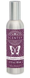 Scentsy Black Raspberry Vanilla Room Spray - Long-Lasting Fragrance for Home, Office & Car - Aromatherapy Air Freshener for Relaxation & Stress Relief