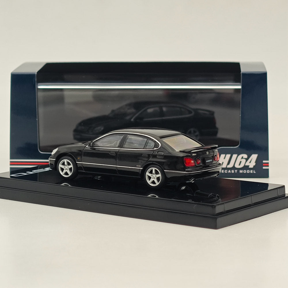 1/64 Scale Toyota Aristo V300 Vertex Edition Early Version Diecast Model Car - Collectible Hobby Japan Miniature for Display & Racing Scenes