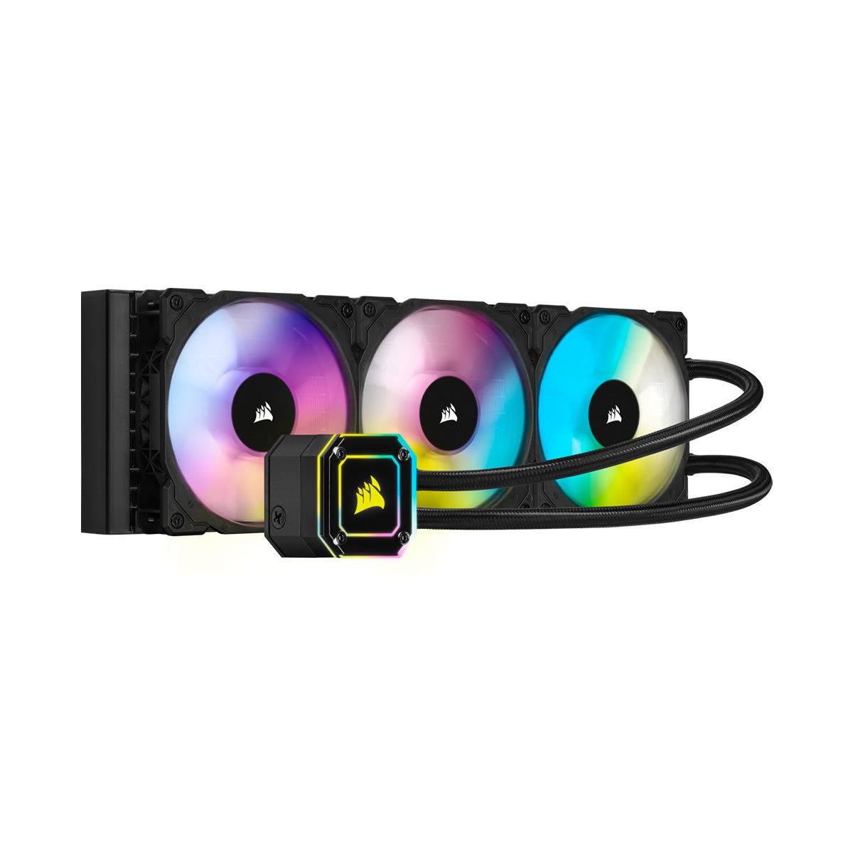 Corsair iCUE H150i ELITE CAPELLIX 360mm RGB Liquid CPU Cooler - High Performance Cooling for Gaming PCs & Workstations - Perfect for Overclocking & Silent Operation