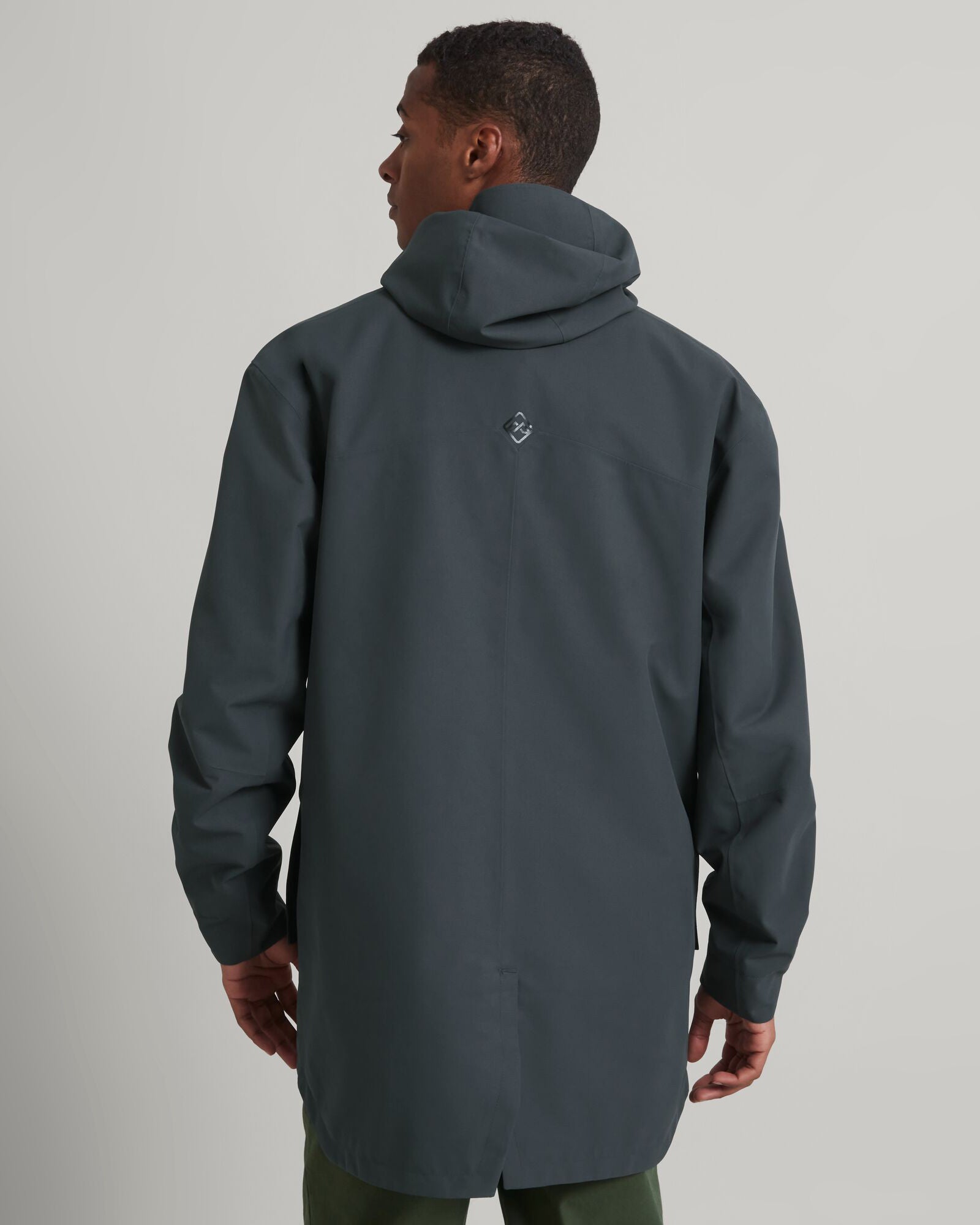 Amphi 2L Men's 3-in-1 Waterproof Parka Jacket - Graphite Color for Outdoor Hiking, Camping & Winter Activities