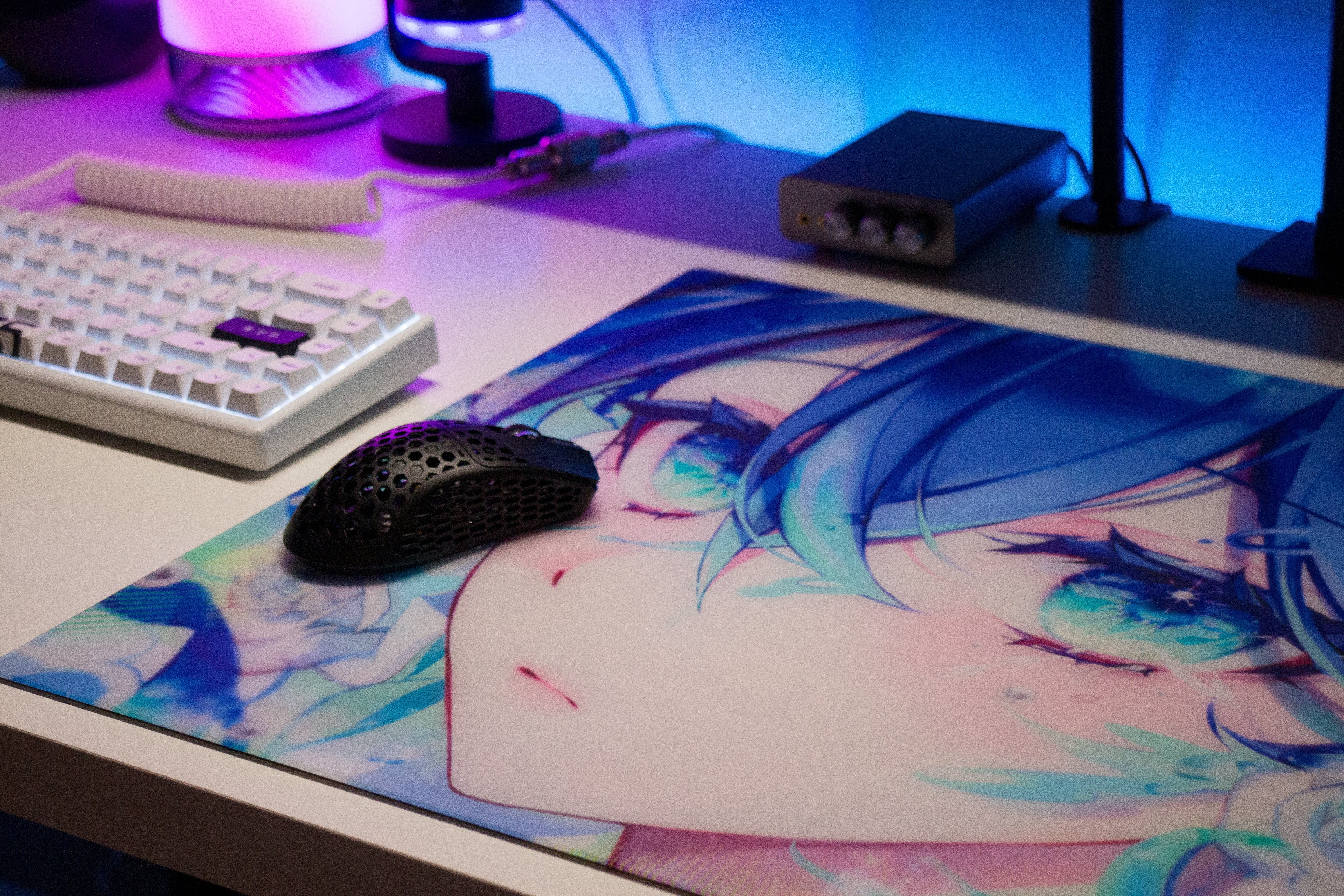 Kanami Minami Limited Edition Glass Mouse Pad - Smooth Gaming & Office Surface - Perfect for PC, Laptop & Workstation Setup