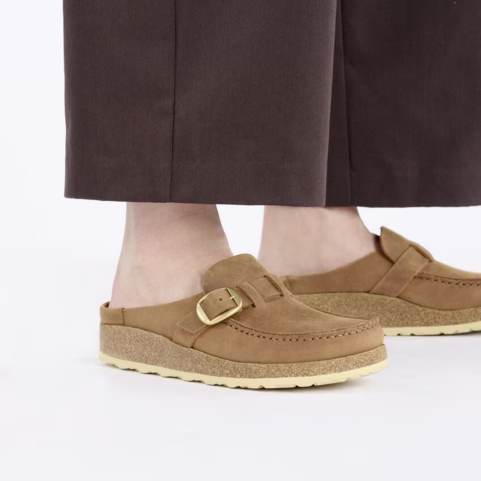 Birkenstock Buckley Clog for Women - Comfortable Leather Clogs in Cognac Oiled Leather | Perfect for Casual Wear, Office & Home Use