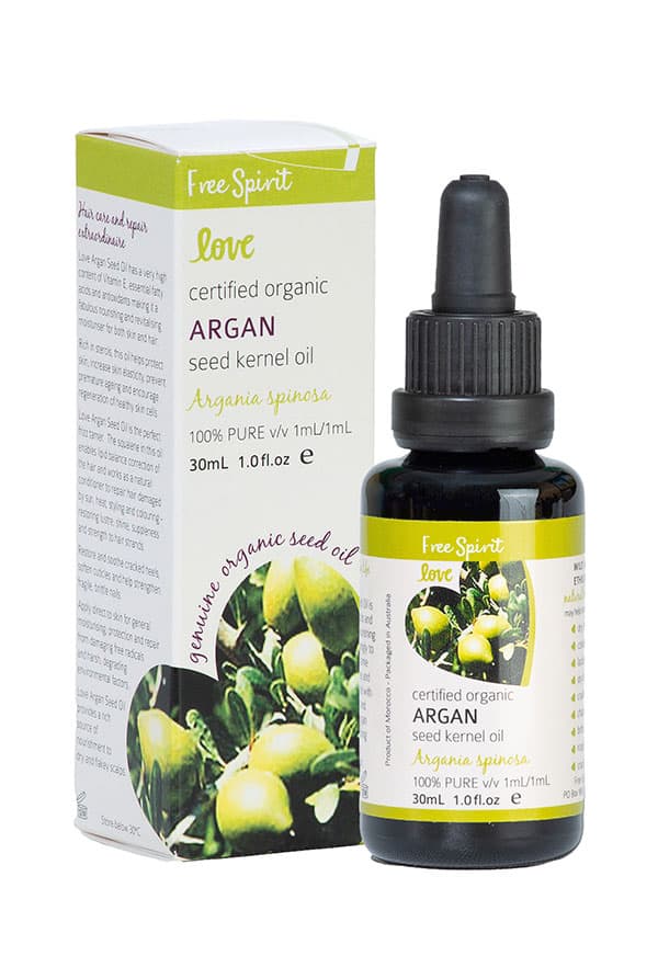 Organic Argan Oil from Atlas Plateau - Byron Bay Love Rejuvenating Hair & Skin Treatment | Natural Moisturizer for Dry Hair, Face & Body Care