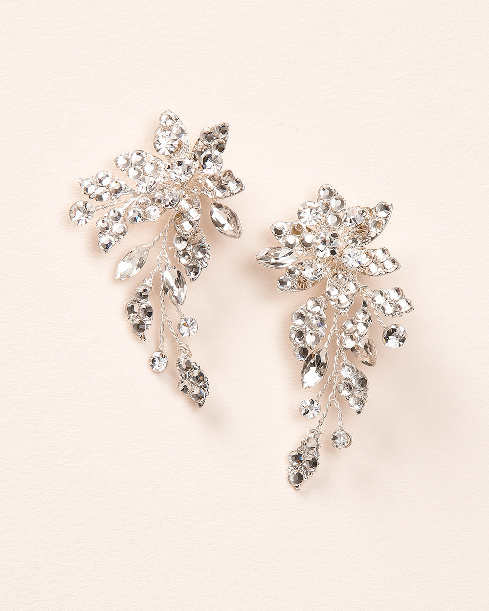 Marlena Crystal Stud Earrings for Women - Elegant & Sparkling Jewelry Gift for Wedding, Party & Everyday Wear
