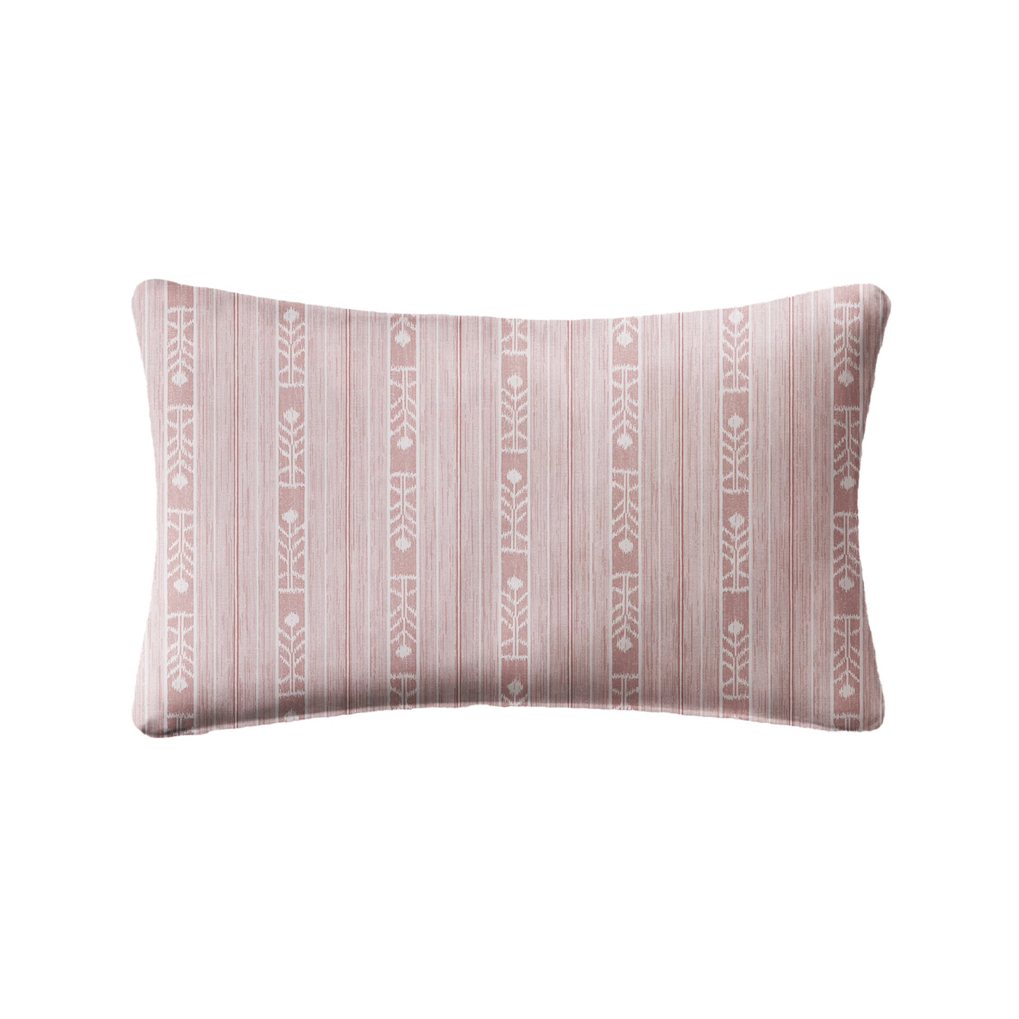 Bengal Stripe Shell Pillow Cover - Decorative Cotton Linen Cushion Case for Sofa, Bed, Living Room - Home Decor & Accent Pillow