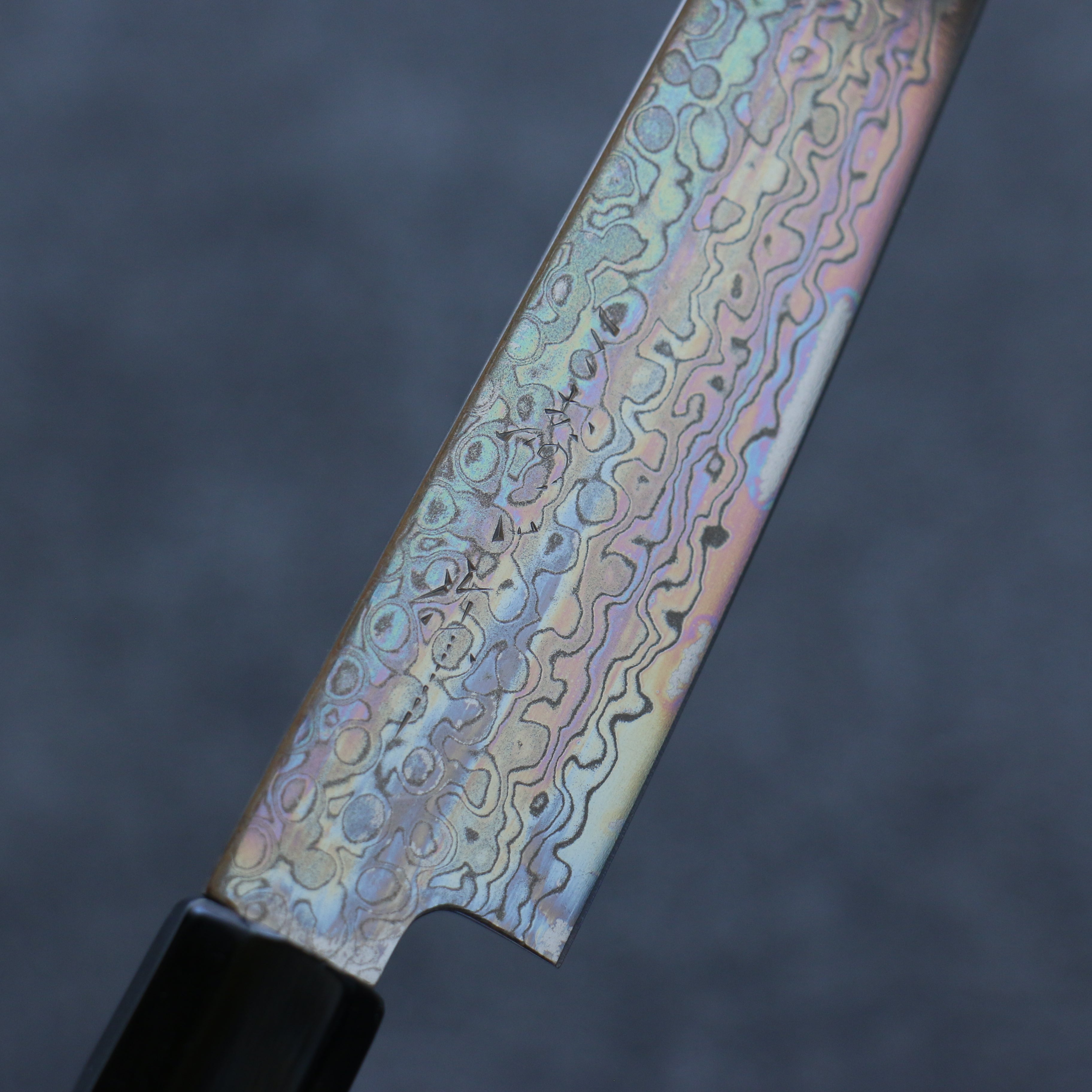 Premium Misuzu AUS10 Damascus Steel 150mm Petty Knife - Handcrafted Magnolia Wood Handle - Razor Sharp Japanese Utility Knife for Slicing, Dicing & Precision Kitchen Tasks