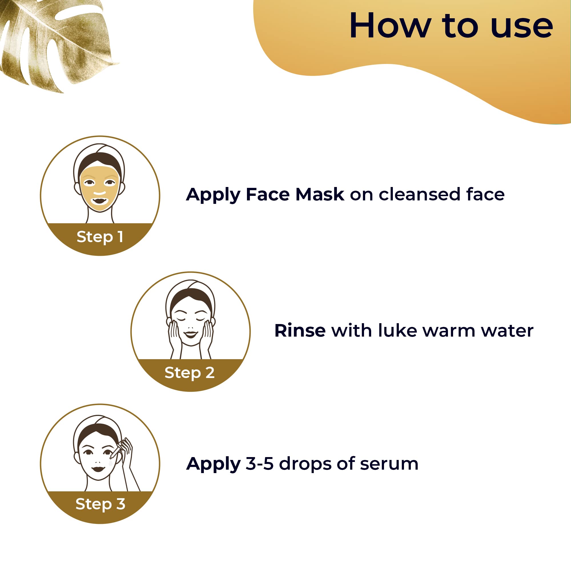 24K Gold Facial Kit for Dewy Glass Skin | Pilgrim Korean Skincare Set with 24K Gold Face Mask (50g) & Serum (20ml) | Radiant Glow Treatment for Women & Men | Spa Day & Self-Care Gift | Includes FREE Jute Bag