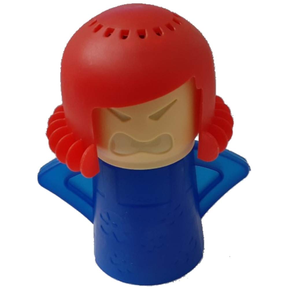 Angry Mama Microwave Cleaner - Blue | Fast & Easy Steam Cleaning | Safe for All Microwaves | Perfect for Home & Office Kitchens