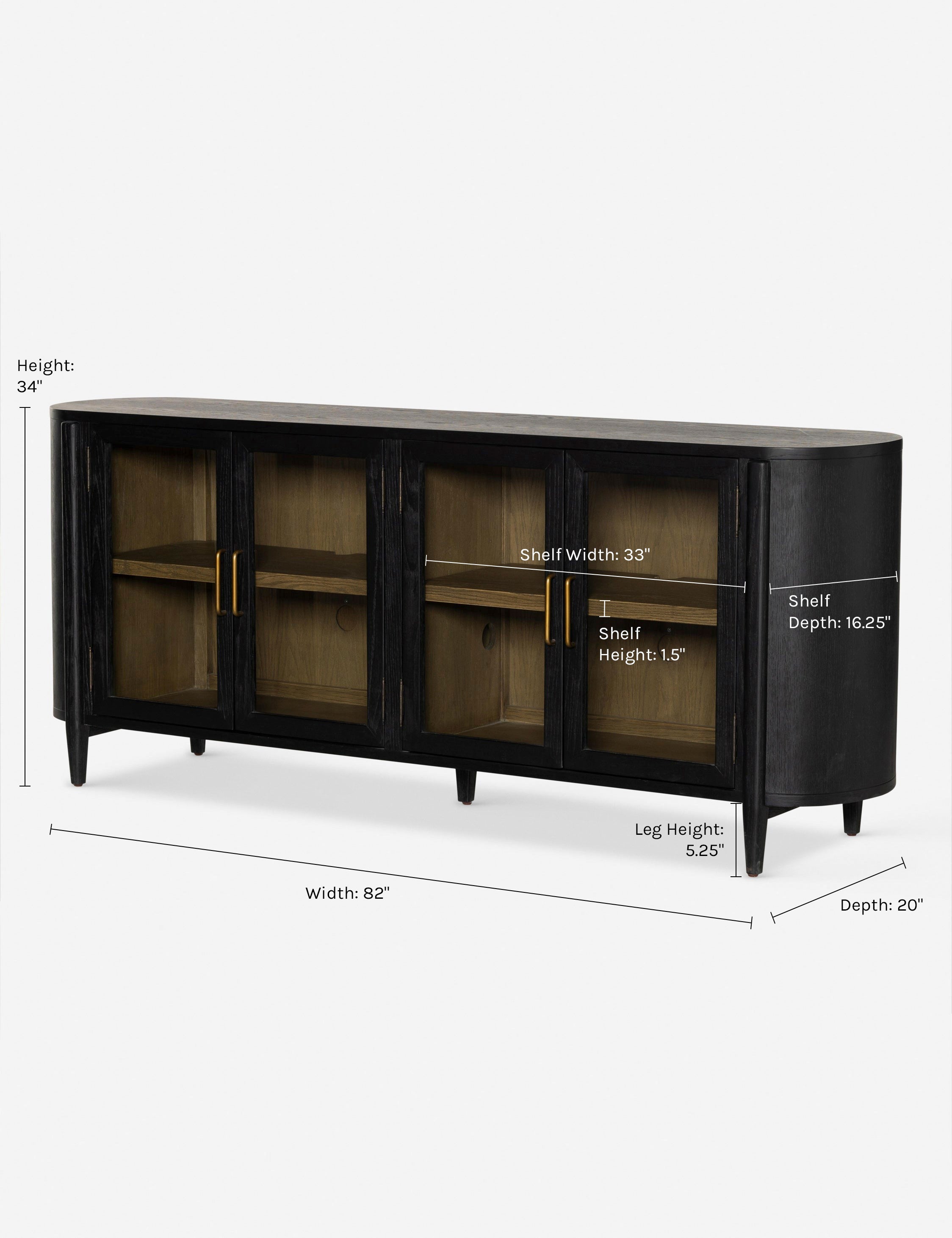 Stylish Apolline Sideboard - Modern Buffet Cabinet for Dining Room & Living Room Storage | Perfect for Home Decor & Organization