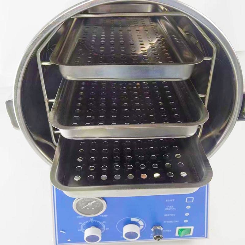 24L Table Top Stainless Steel Portable Steam Autoclave Sterilizer Machine TM-T24J - Fast US Shipping for Medical, Dental, Tattoo & Beauty Equipment Sterilization