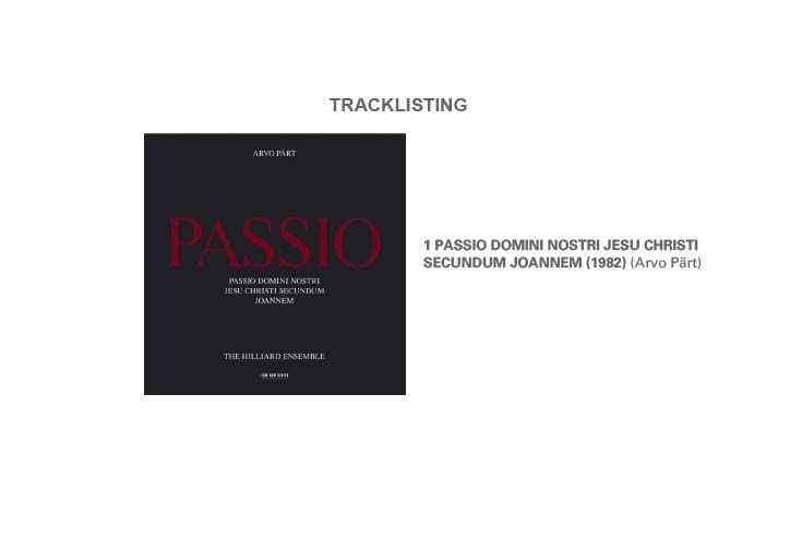 Passio - Arvo Pärt: Sacred Choral Music for Meditation, Worship & Classical Music Lovers | Perfect for Church Services, Spiritual Reflection & Relaxation