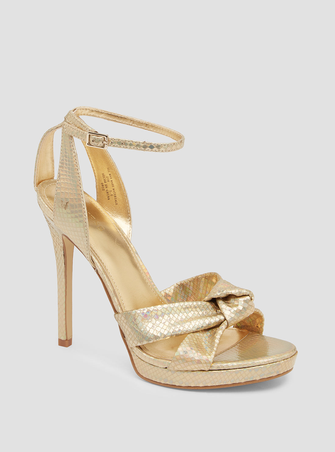 Elegant Gold Tisa High Heels for Women - Comfortable Stiletto Pumps for Party, Wedding & Evening Events - Fashionable Dress Shoes for Special Occasions