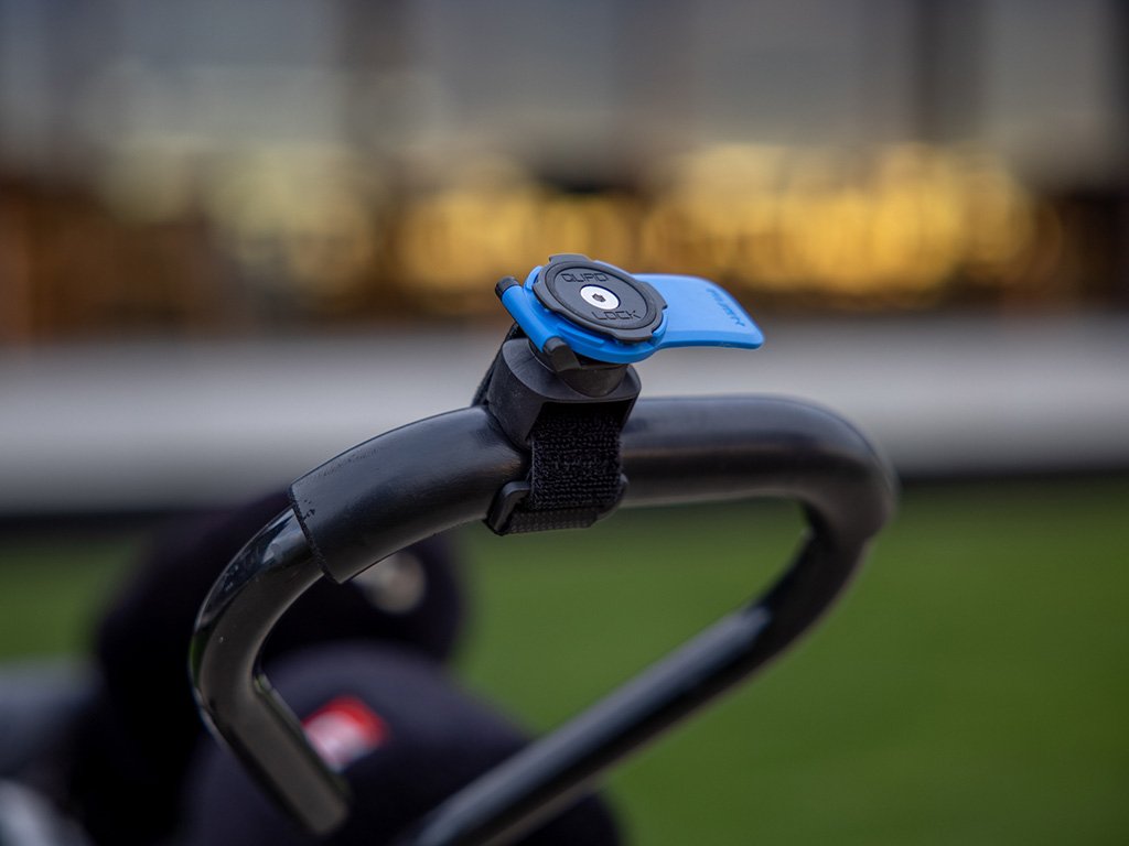 Quick Release Strap Mount for Golf Bags, Strollers & Prams - Secure Attachment for Travel & Outdoor Activities