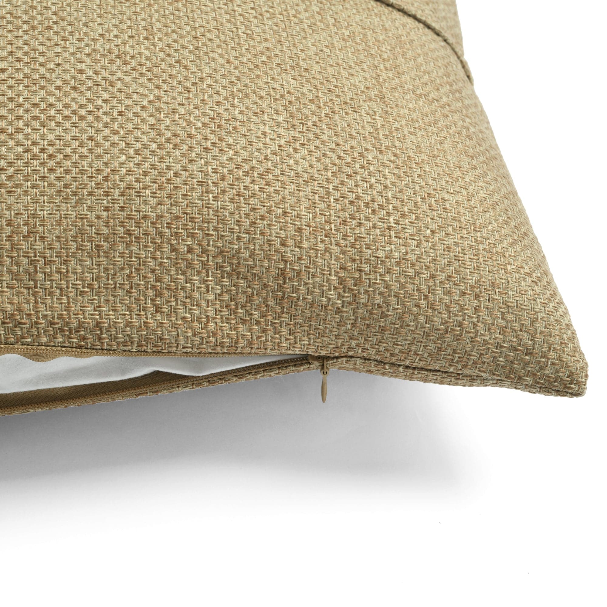 Linen Texture Woven Button Decorative Pillow Cover - Soft Bohemian Style Cushion Case for Sofa, Bed, Living Room & Home Decor