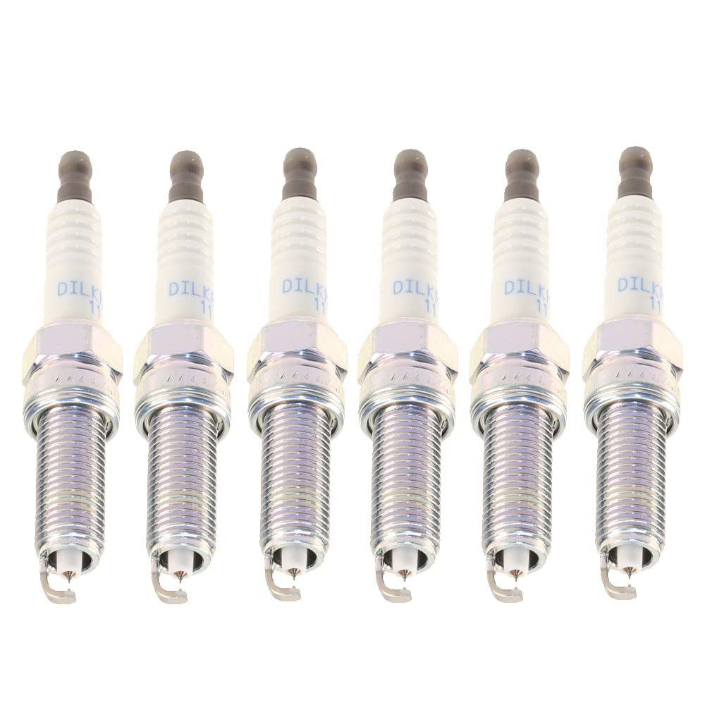 NGK Laser Iridium Spark Plugs Set of 6 - 0.044