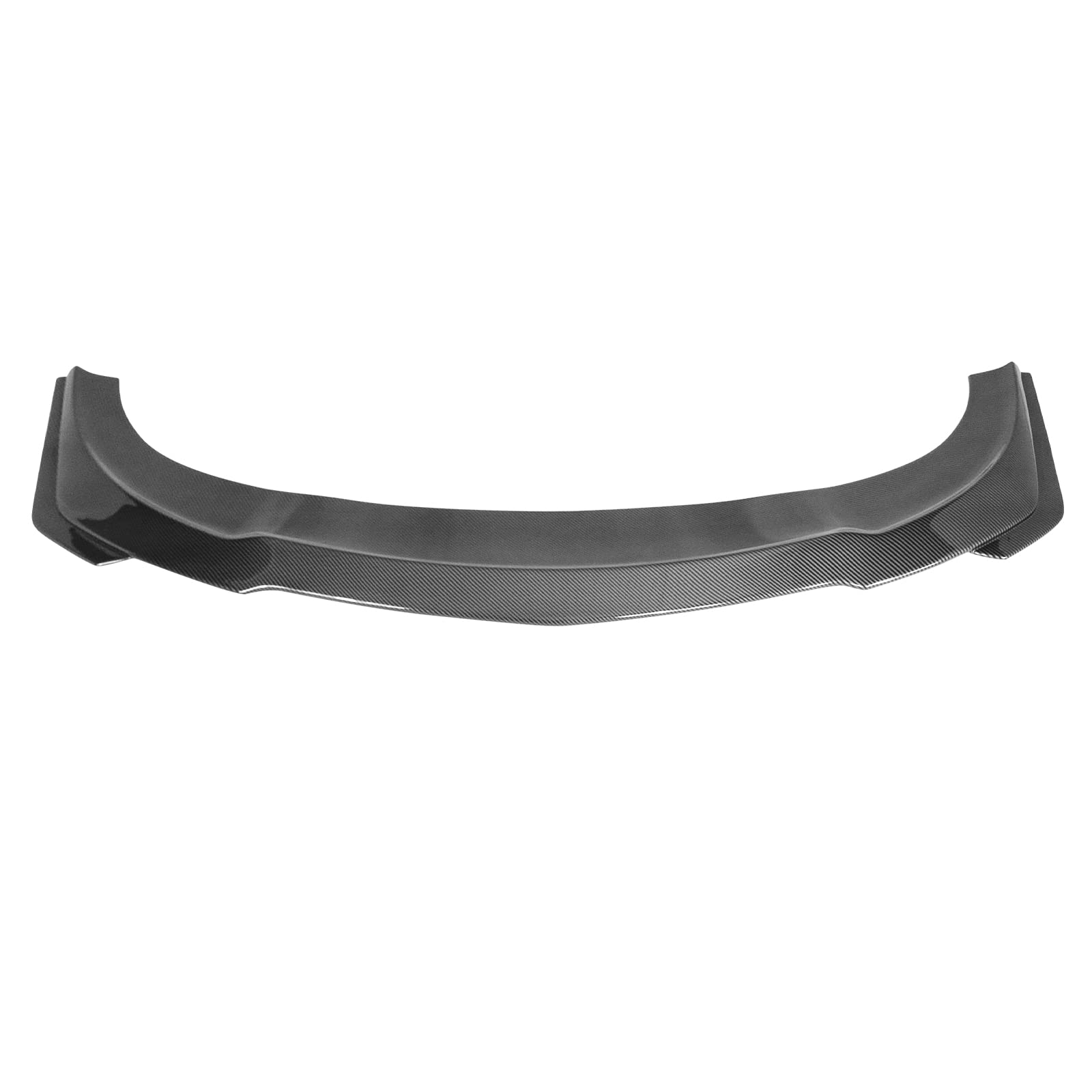 FREEMOTOR802 Front Bumper Lip Splitter Air Dam Chin Spoiler for 2015-2023 Dodge Charger SRT | V3 Style Carbon Fiber Print PP Underbody Front Lip Spoiler | Lower Guard Protector | Perfect for Racing, Car Shows & Street Performance