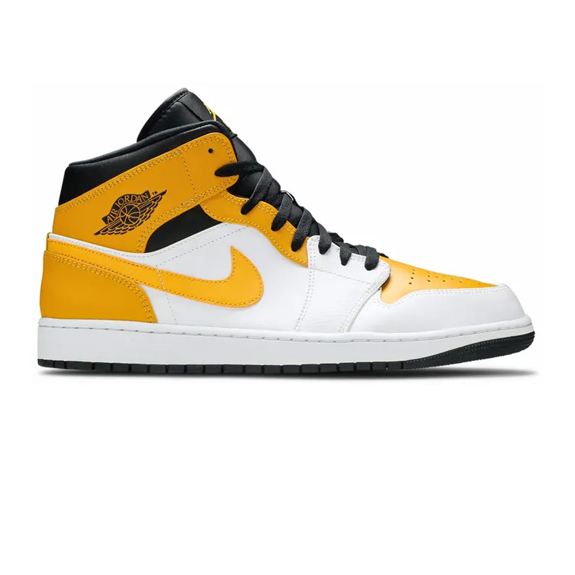 Air Jordan 1 Mid 'University Gold' Men's Basketball Shoes - Retro Sneakers for Streetwear & Casual Style | Perfect for Basketball, Gym & Everyday Wear