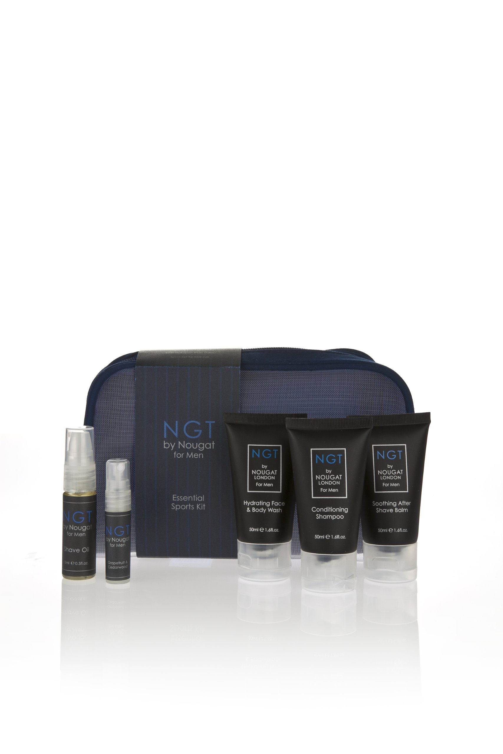Nougat London NGT Sports Essentials Gift Bag for Men - Perfect for Gym, Travel & Workout Accessories