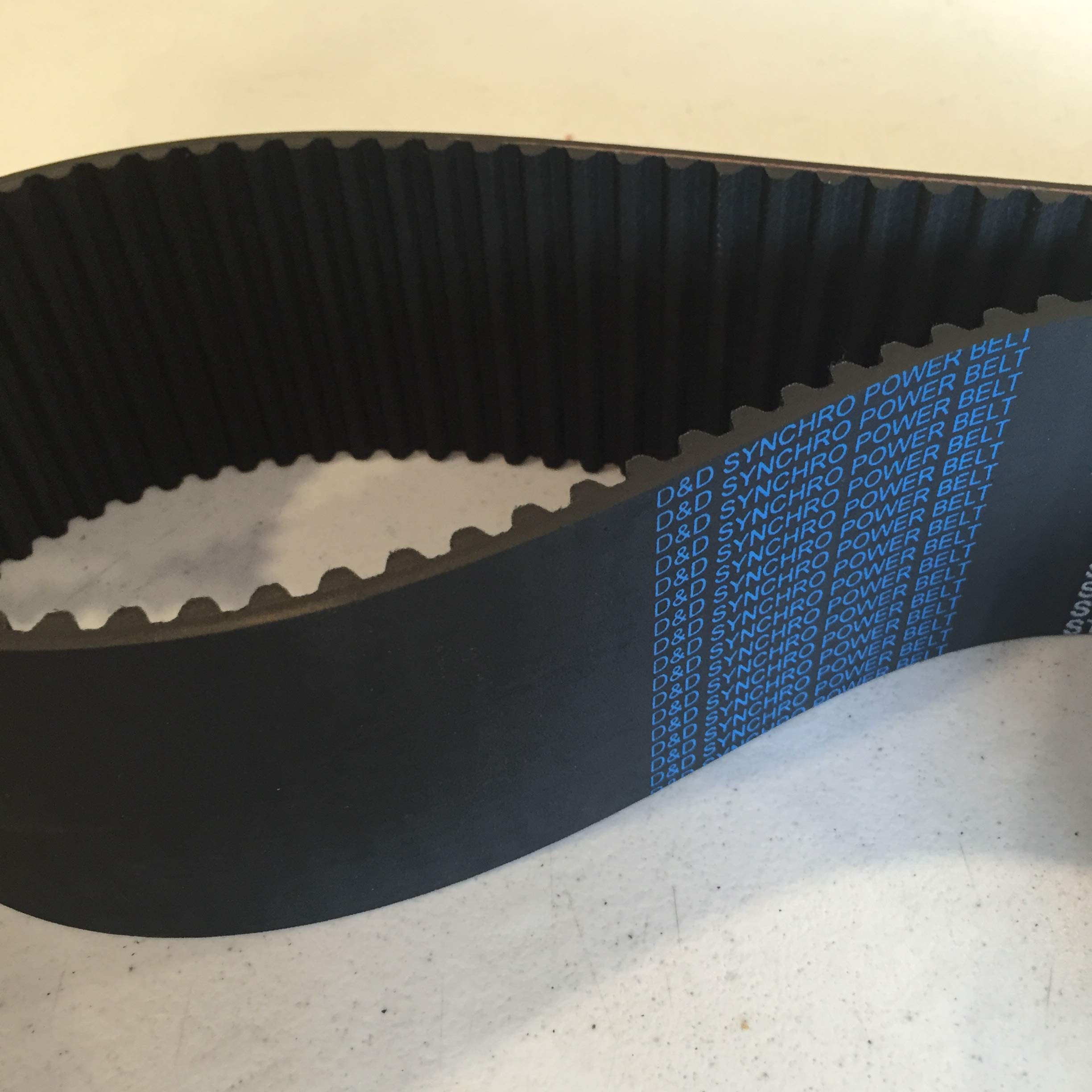 D&D PowerDrive 380-5M-413 Synchronous Timing Belt - High-Performance Rubber Belt for Industrial Machinery, 3D Printers, CNC Machines (Pack of 1)