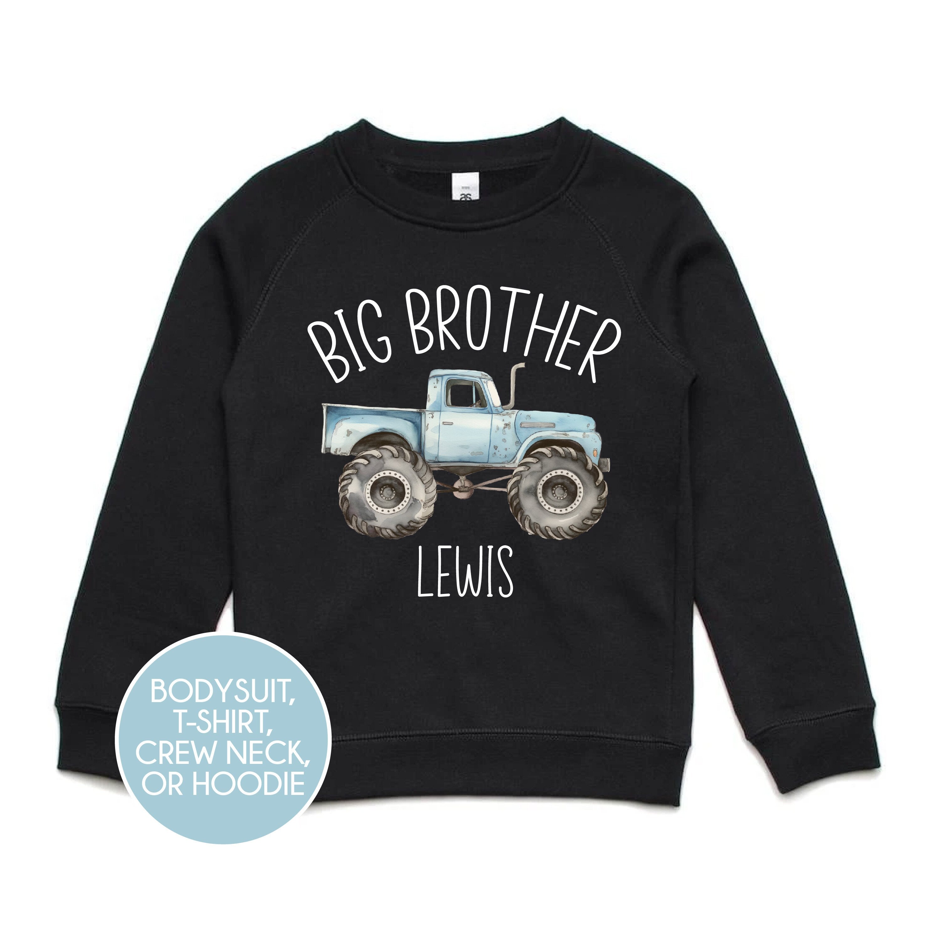 Big Brother Jumper - Trendy Oversized Sweater for Men & Women | Cozy Winter Pullover | Perfect for Casual Outfits, Loungewear & Family Matching