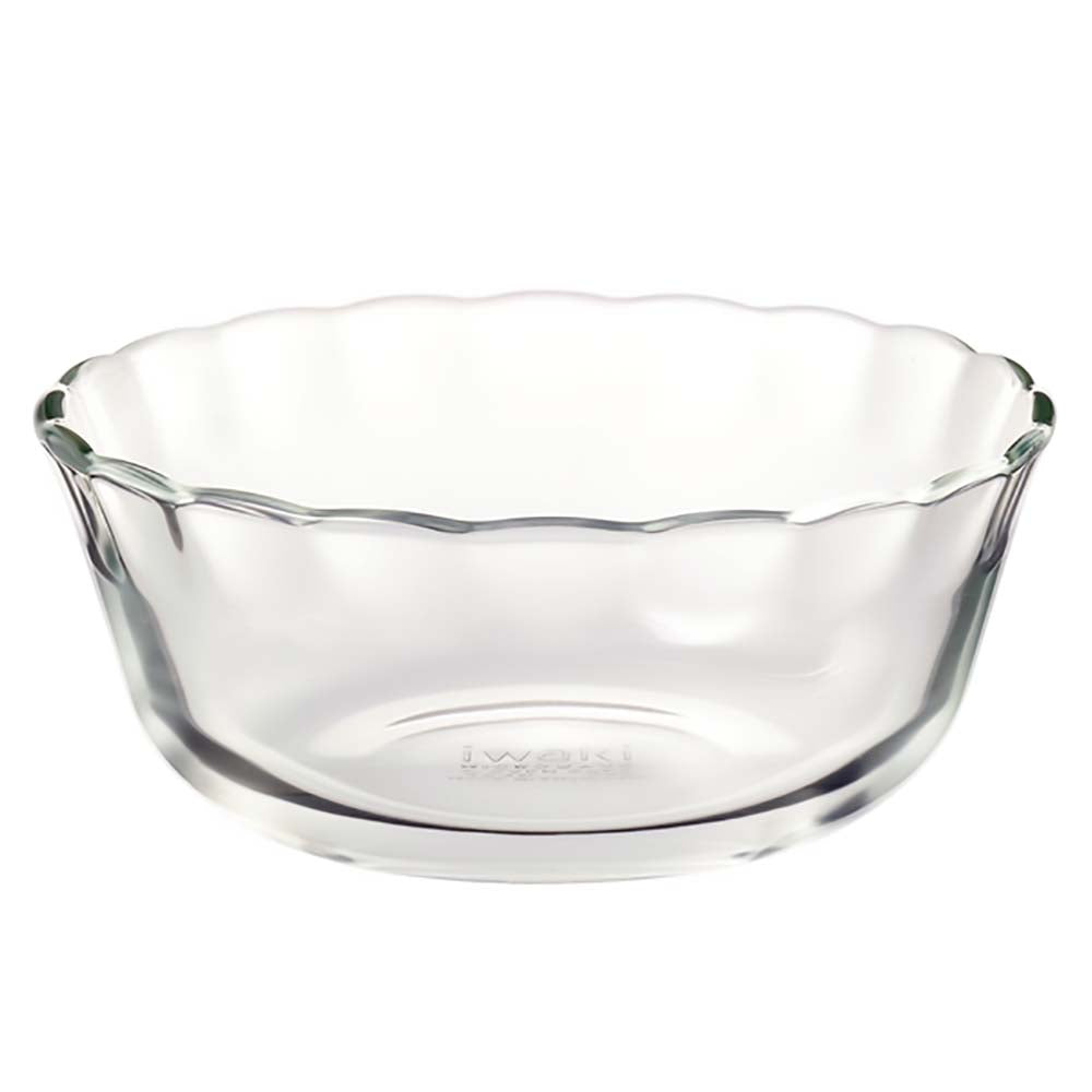Iwaki Heat Resistant Glass Custard Cup - 16oz Baking Ramekins for Crème Brûlée, Soufflé & Desserts - Oven, Microwave & Freezer Safe - Perfect for Home Baking & Kitchen Use