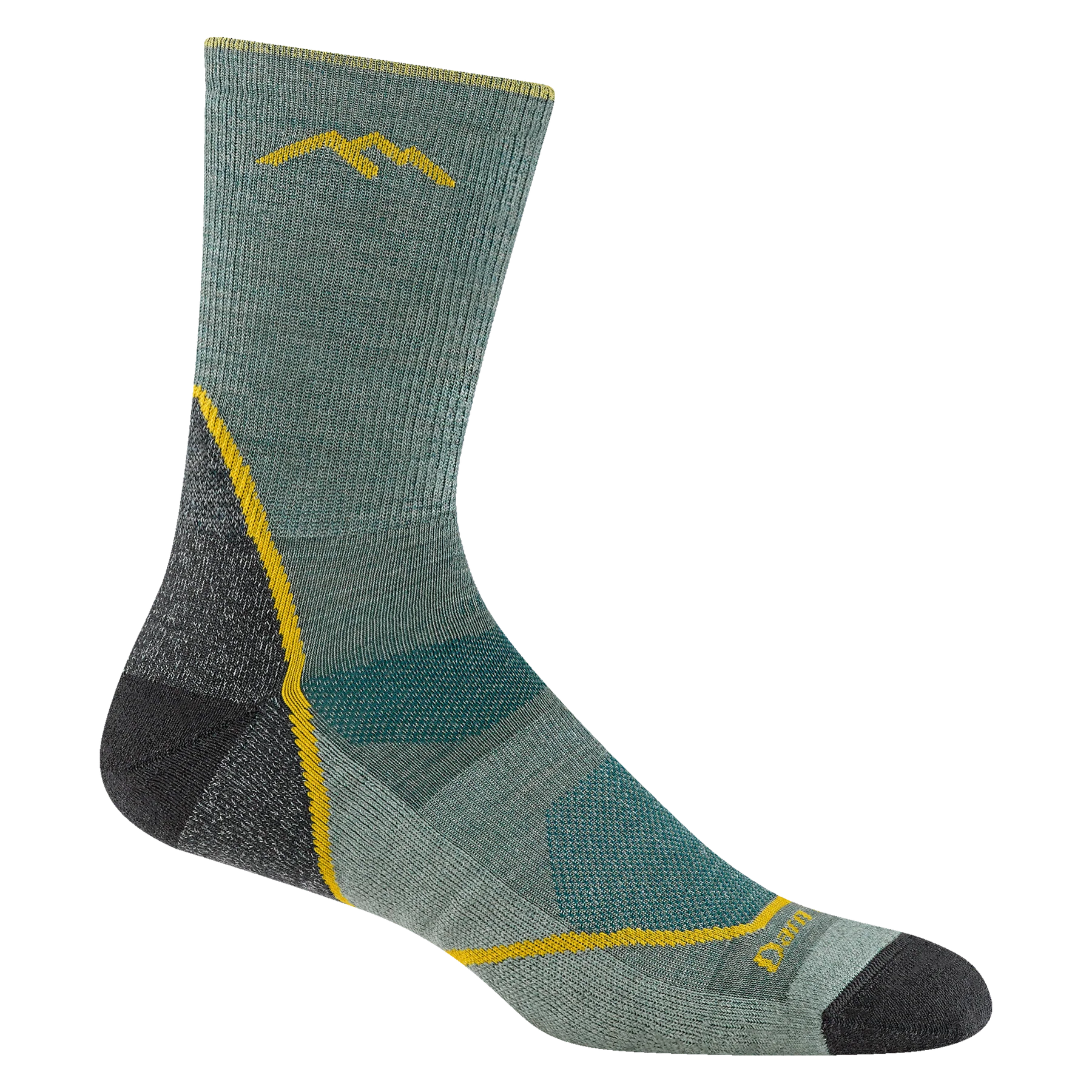 Darn Tough Men's Light Hiker Lightweight Micro Crew Socks - Moisture Wicking Hiking Socks for Outdoor Adventures & Daily Wear