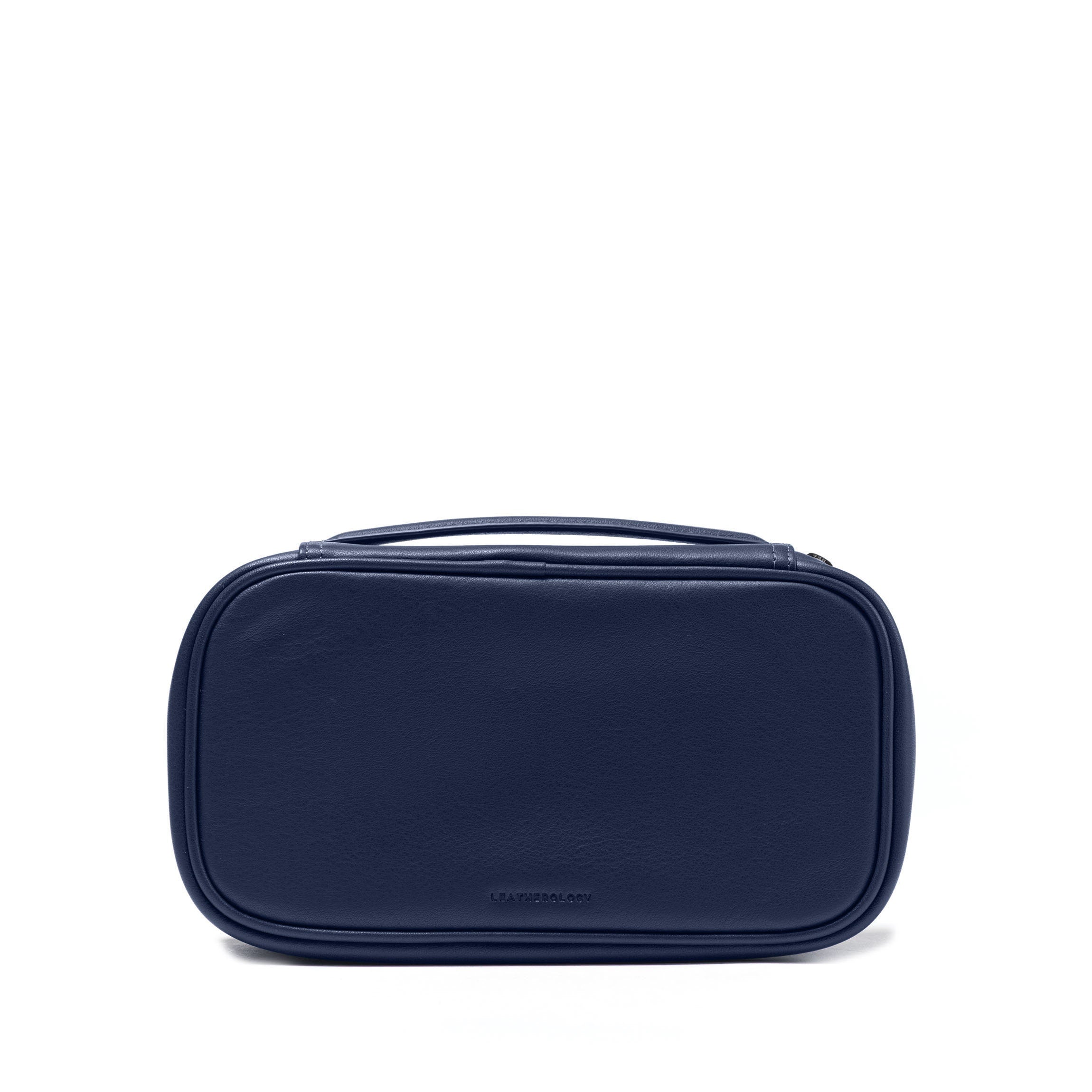 Medium Tech Bag Organizer - Water-Resistant Navy Blue Electronics Organizer for Travel, Office & Daily Commute | Fits Laptops, Tablets & Accessories