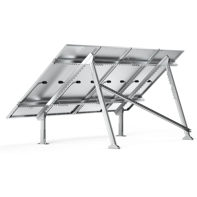 Rich Solar Solar Panel Ground Mount Kit - Compatible with MEGA 200, MEGA 220 & MEGA 250 Solar Panels - Perfect for Off-Grid, RV & Home Solar System Installations