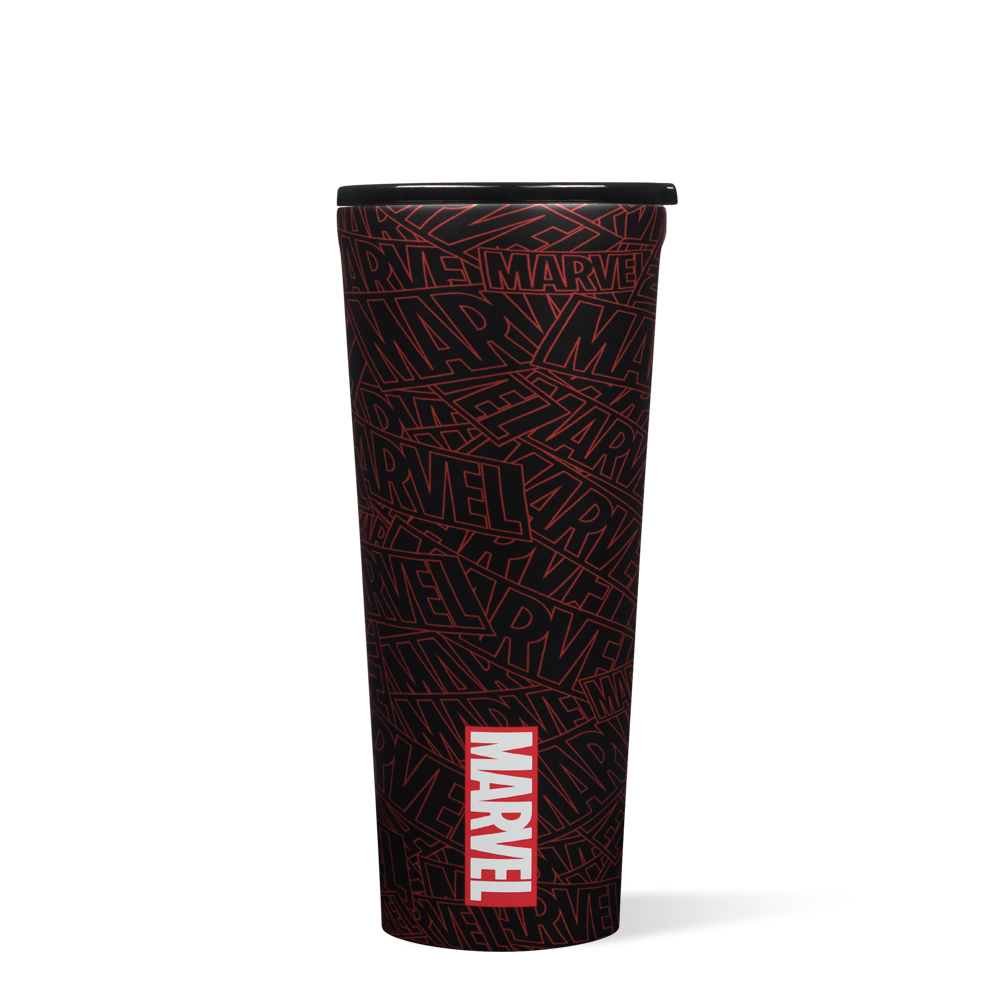 Marvel Insulated Tumbler with Lid - Stainless Steel Travel Mug for Hot & Cold Drinks - Perfect for Superhero Fans, Office, Gym & Outdoor Adventures