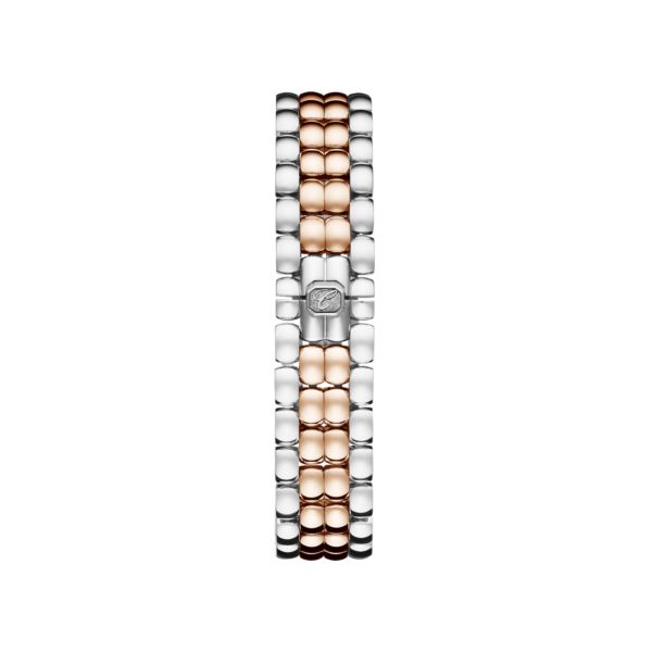 Chopard Happy Sport Oval Ladies Watch - Stainless Steel & 18K Rose Gold with Diamonds | Luxury Women's Watch for Gifts, Parties & Special Occasions