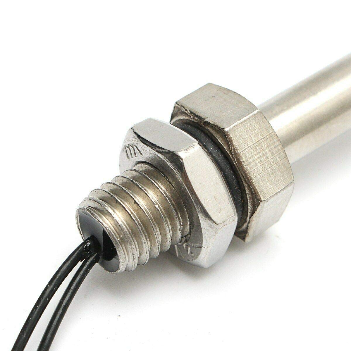 SENRISE L150mm Stainless Steel Vertical Float Switch - Water Level Control Sensor for Electrical, Drainage, and Alarm Systems | Ideal for Tanks, Pools, and Industrial Liquid Monitoring
