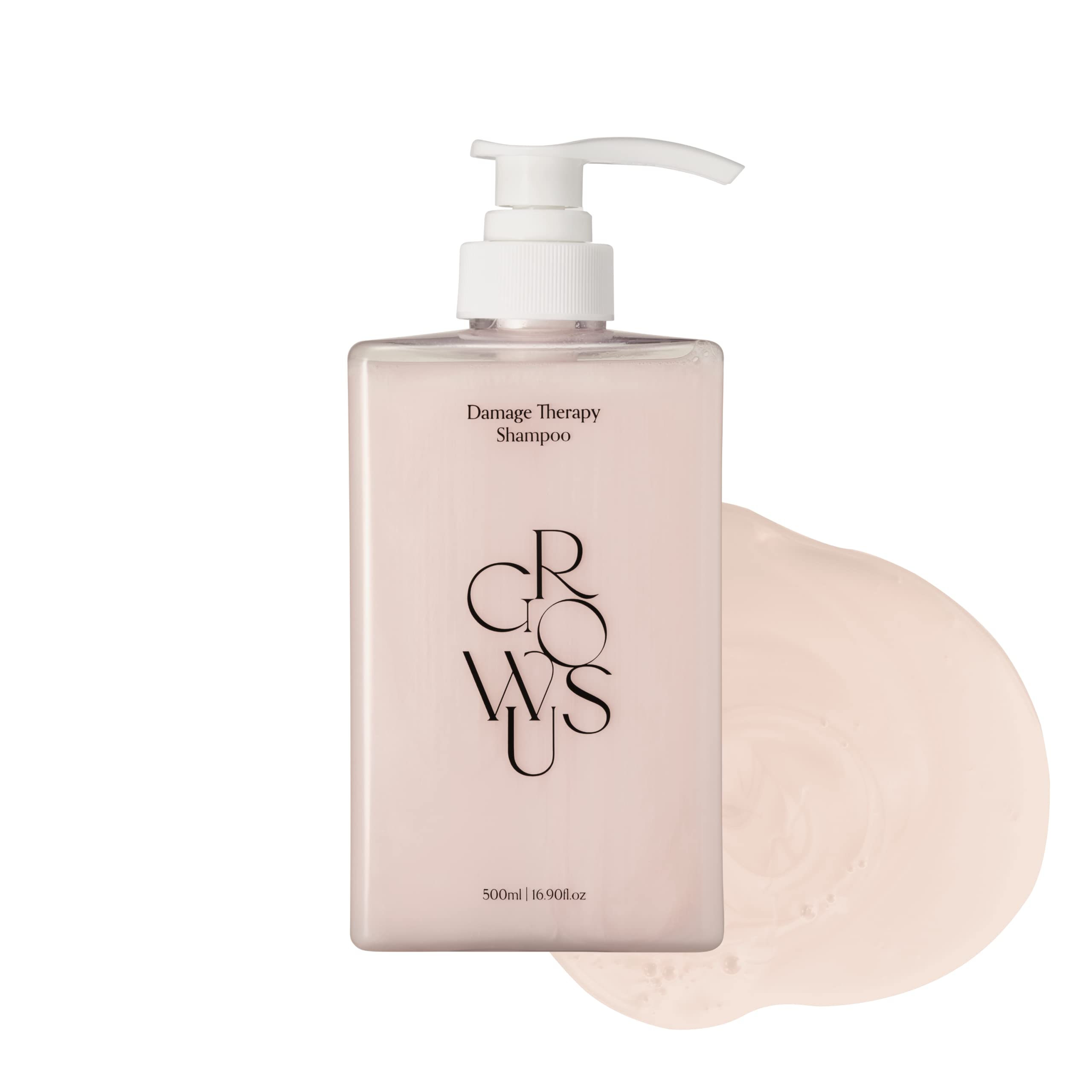 Damage Therapy Shampoo with Salicylic Acid & Niacinamide - Dexpanthenol & Protein Enriched Anti Hair Loss Shampoo, Paraben & Sulfate Free for Frizzy Damaged Hair (16.9 Fl Oz/500ml) - Perfect for Daily Hair Repair & Scalp Care