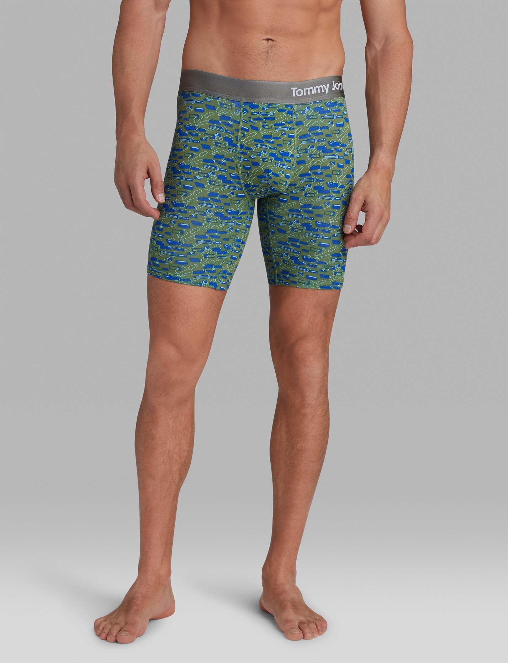 Breathable Cotton Boxer Briefs for Men - 8 Pack Comfortable Underwear for Daily Wear & Active Lifestyle