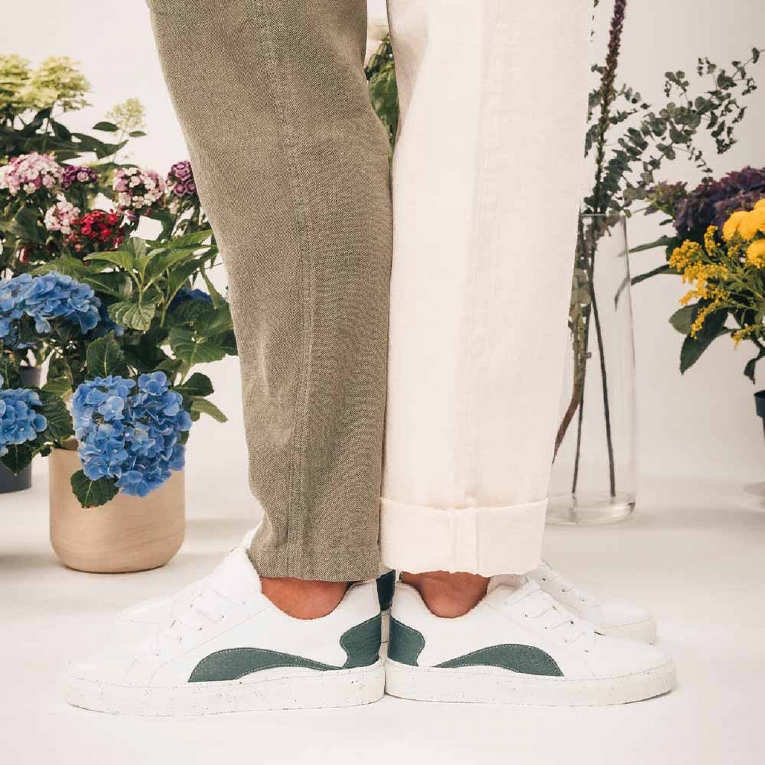 NAE Green Berlin Sneakers - Lightweight Comfortable Walking Shoes for Men & Women - Perfect for Running, Gym, and Casual Wear