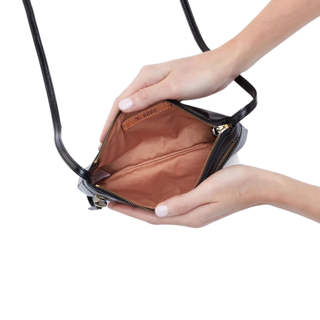 HOBO CARA Crossbody Bag for Women - Stylish & Lightweight Leather Shoulder Purse - Perfect for Work, Travel & Everyday Use