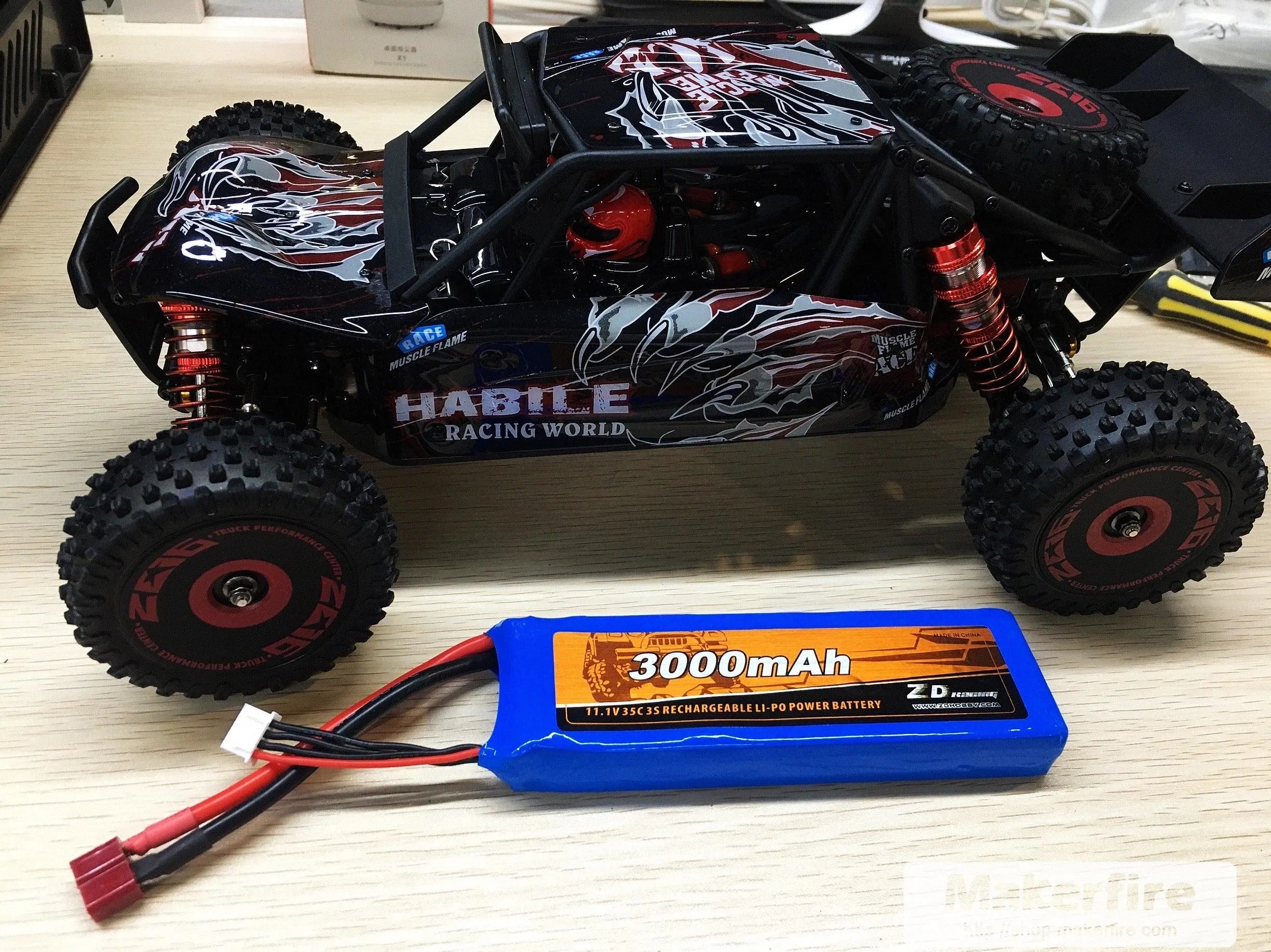 WLtoys 124016 V2 Upgraded 90km/h High-Speed Brushless RC Car with 3S 3000mAh LiPo Battery - Off-Road Racing, Backyard Bashing & Hobby Drifting for Adults & Kids