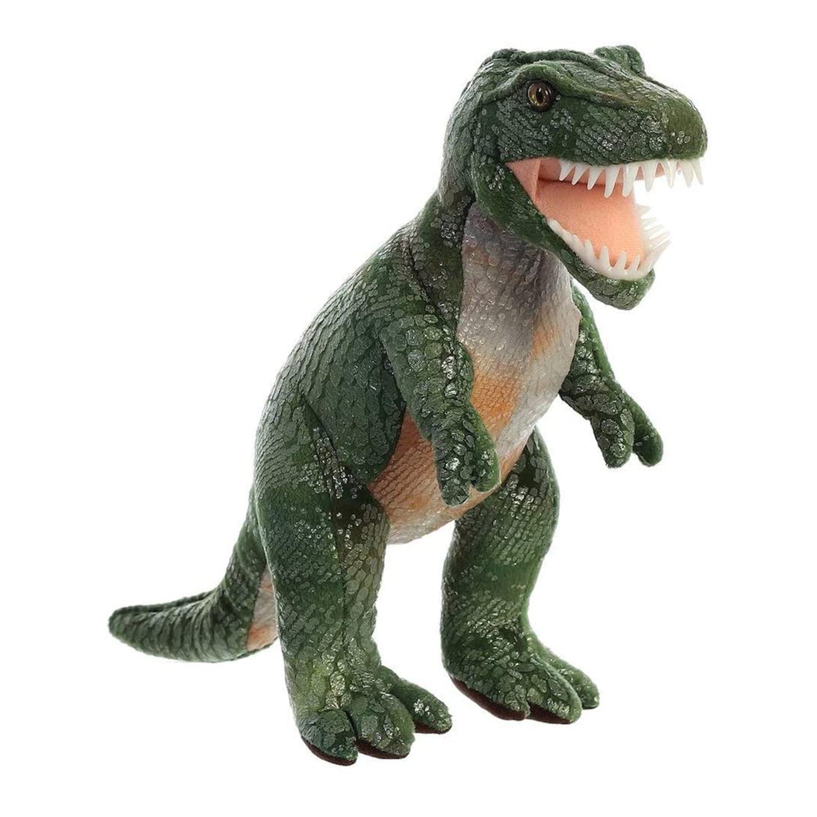 Aurora Dinosaurs Tyrannosaurus Rex 11 Inch Plush Toy - Soft Stuffed Animal Dinosaur for Kids, Boys & Girls - Perfect for Cuddling, Gifts, and Dinosaur Themed Bedrooms
