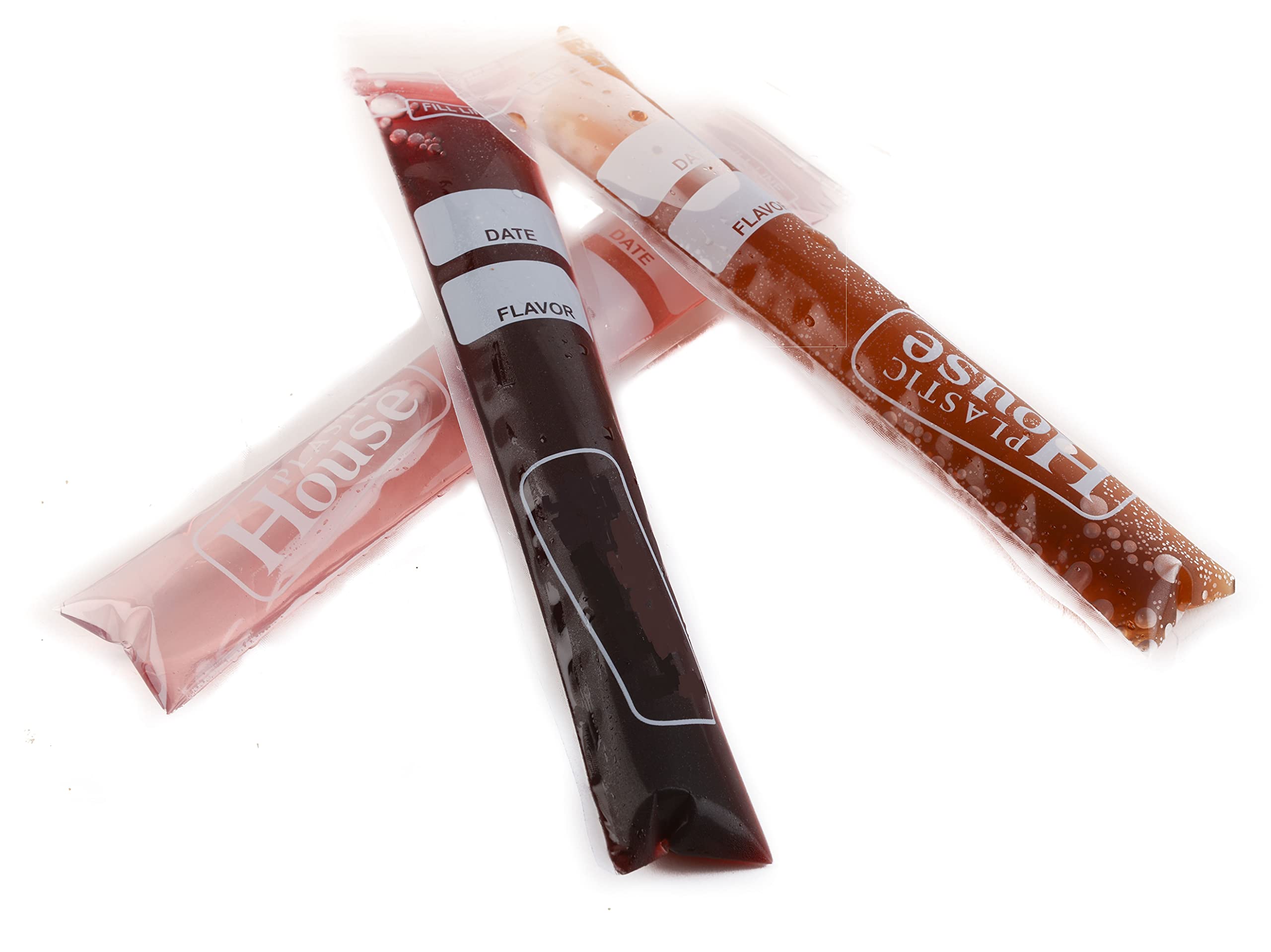 EcoQuality 1000 Pack Disposable Ice Pop Pouches with Zip Seals - Reusable Freezer Tubes for Homemade Juice, Smoothies & Yogurt Popsicles - Perfect for Summer Parties, Backyard BBQs & Kids Snacks