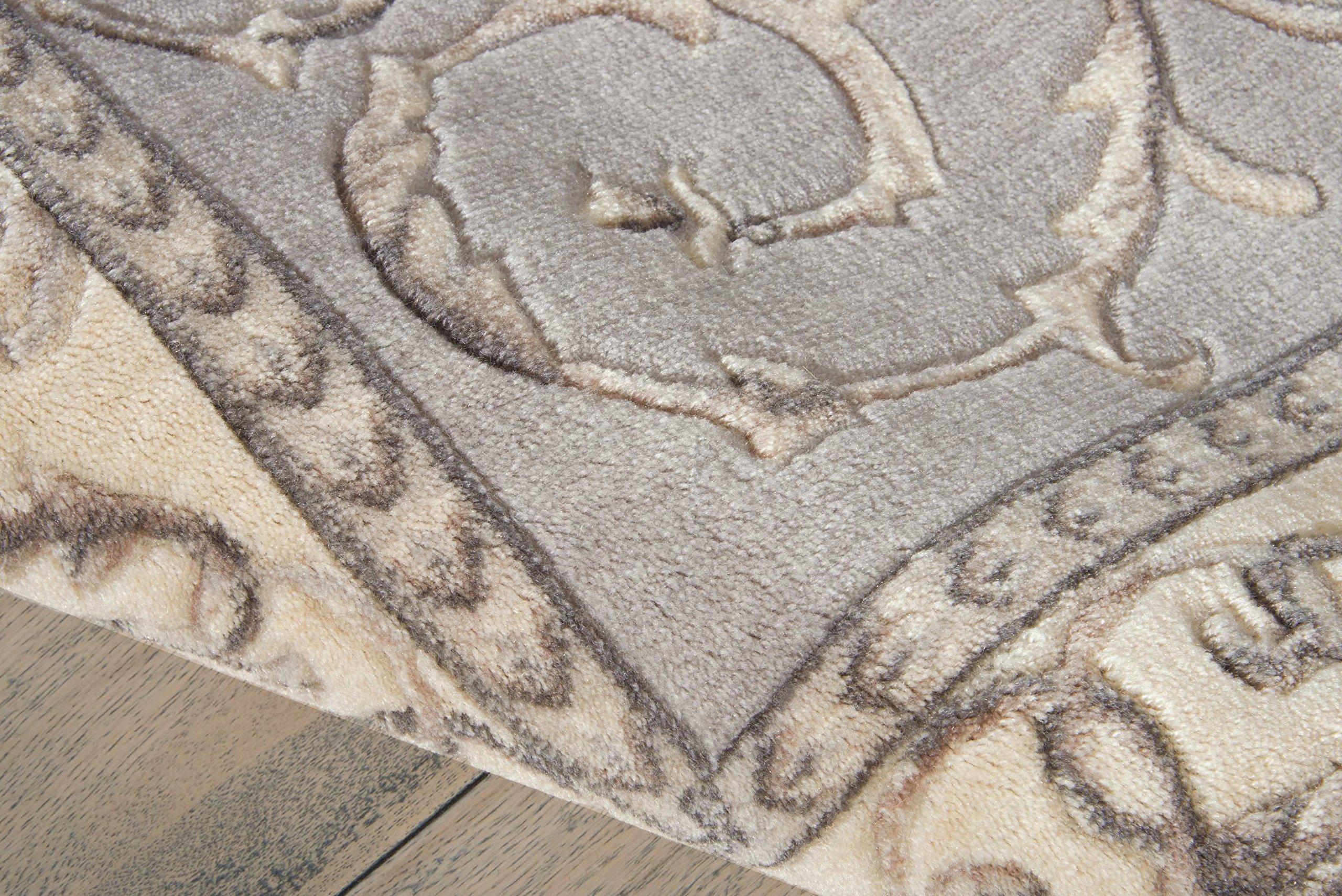 Nourison Somerset Traditional Silver 5'3