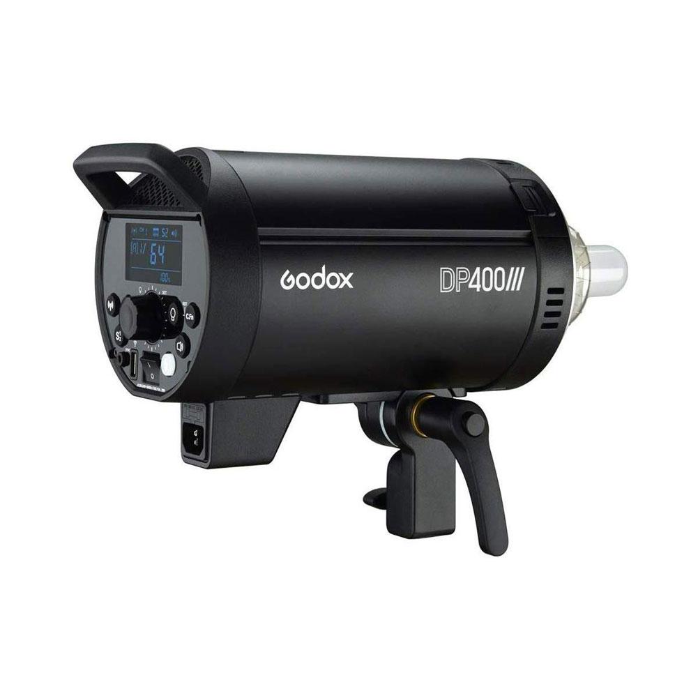 Godox DP400III 400W Professional Studio Flash Strobe Light with Bowens Mount - Perfect for Portrait, Fashion, and Product Photography