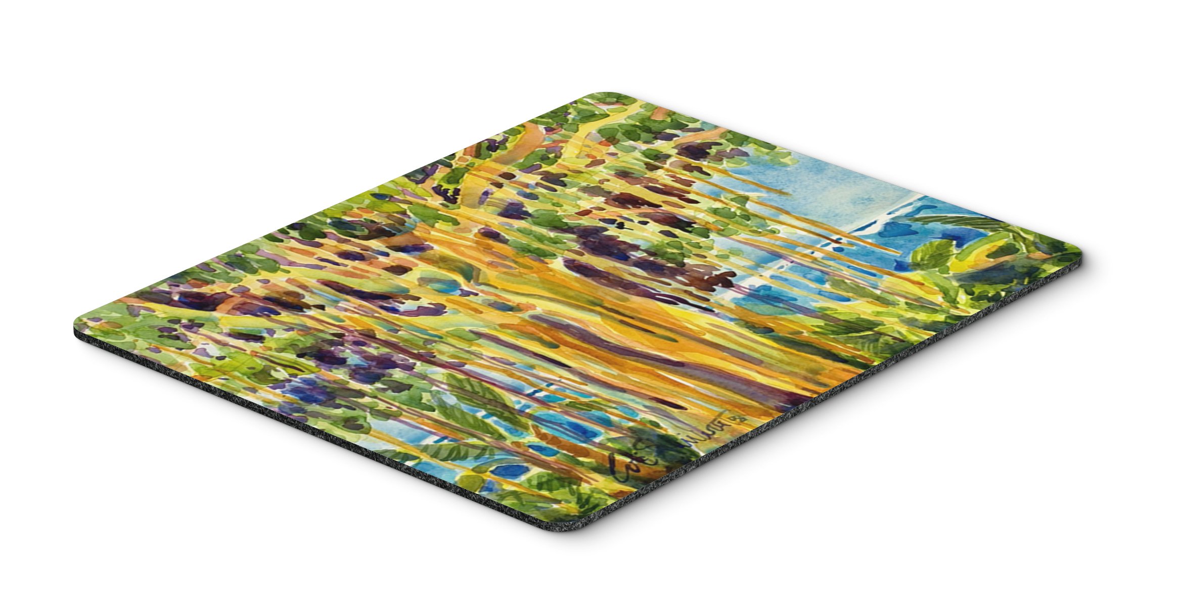 Caroline's Treasures 6064MP Banyan Tree Mouse Pad, Hot Pad & Trivet - Large Multicolor Non-Slip Heat Resistant Desk Accessory for Office & Kitchen Use