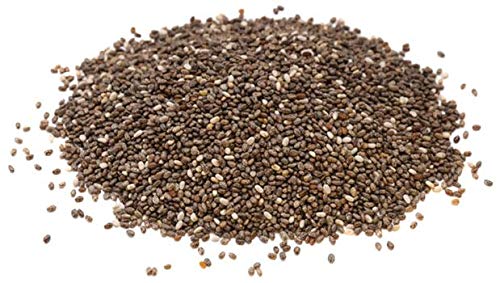 Organic Whole Chia Seeds - Salvia Hispanica | High in Fiber, Protein & Omega-3 | Supports Weight Loss & Digestive Health | Perfect for Smoothies, Baking & Healthy Snacks (4 Pack)