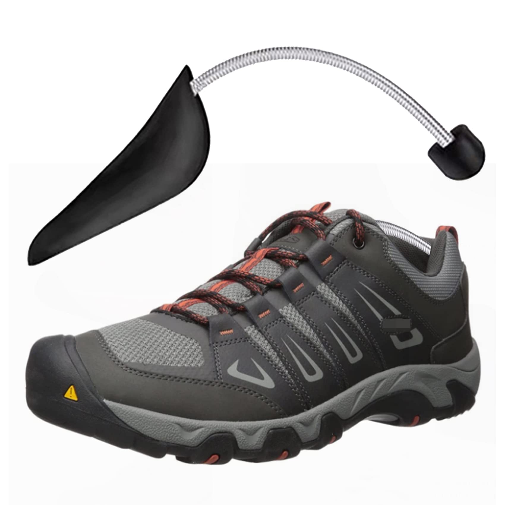 Men's Plastic Shoe Trees for Sneakers & Boots - Shoe Stretcher & Shape Holder to Prevent Creases | Perfect for Travel, Storage & Shoe Care