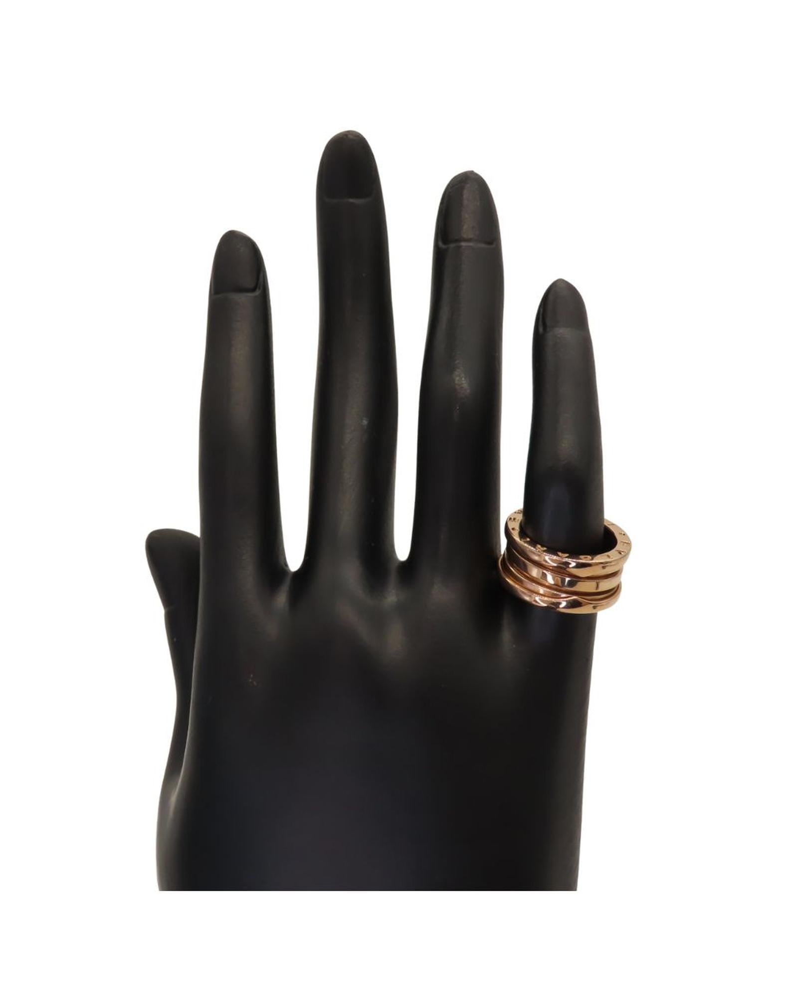 Bzero1 Three-Band Ring for Women - Elegant Stackable Rings Set, Dainty Minimalist Jewelry Gift for Her - Perfect for Everyday Wear, Layering & Special Occasions