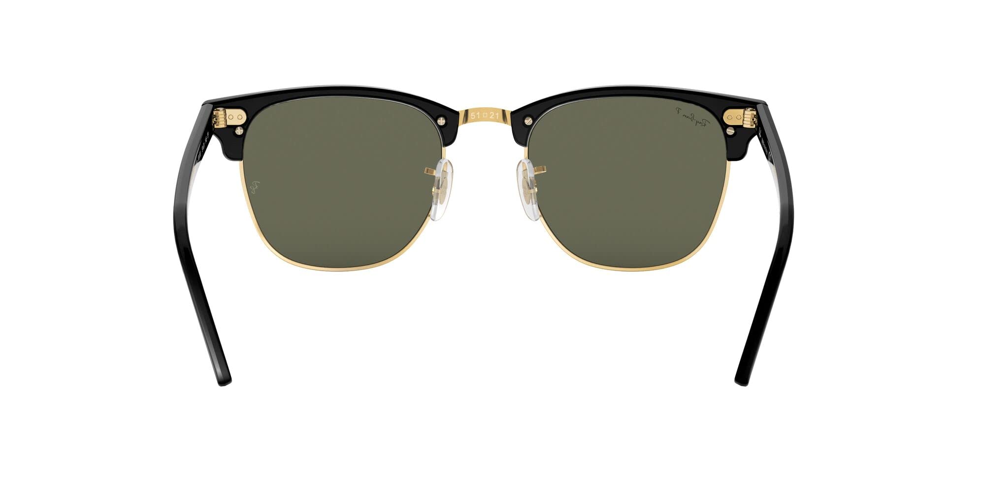 Ray-Ban RB3016 Clubmaster Square Sunglasses for Men & Women – Classic Retro Style, UV Protection, Lightweight & Comfortable – Perfect for Driving, Outdoor Activities & Fashion Accessories