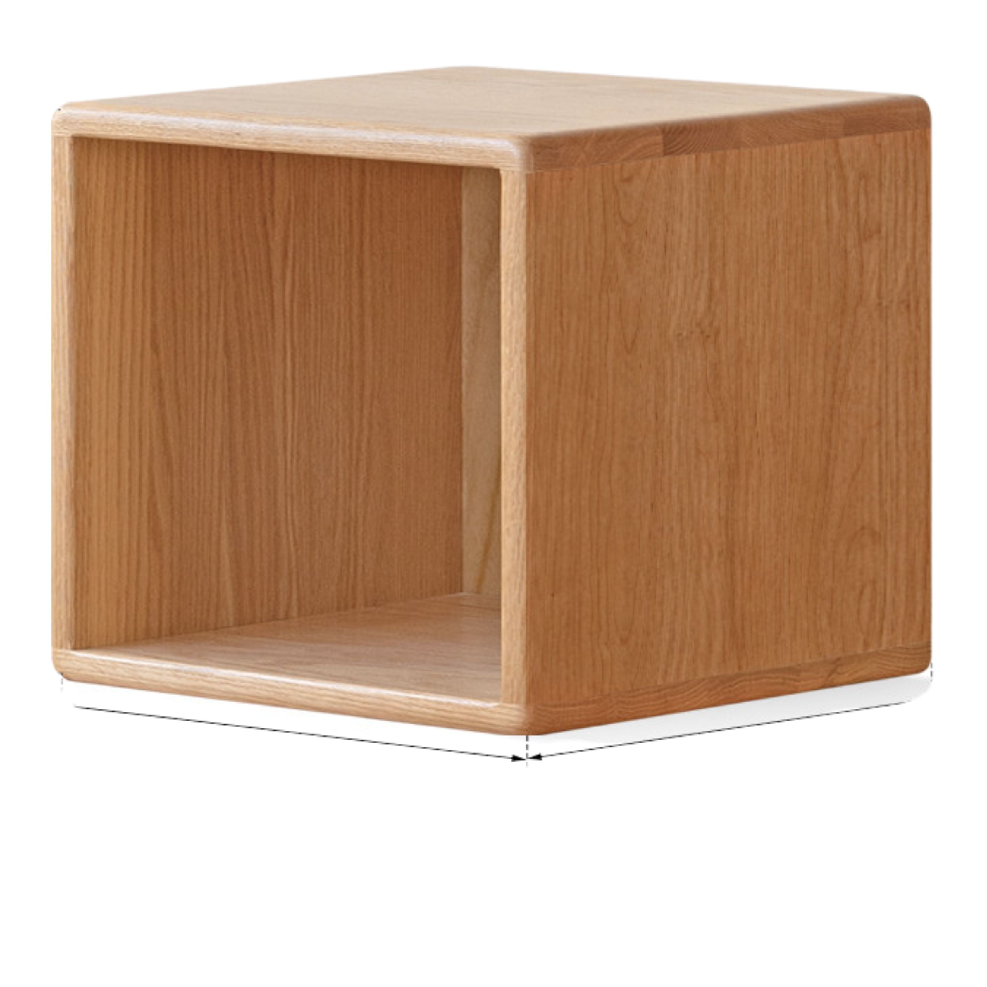 13.8x11.8x13.8 inch / 35x30x35 cm / cherry  color / cherry element cabinet without door
