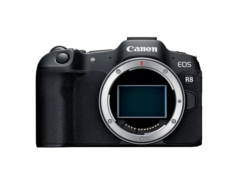 Canon EOS R8 Full Frame Mirrorless Camera Body - 24.2MP, 4K Video, Dual Pixel AF | Perfect for Travel Photography, Vlogging & Professional Shooting
