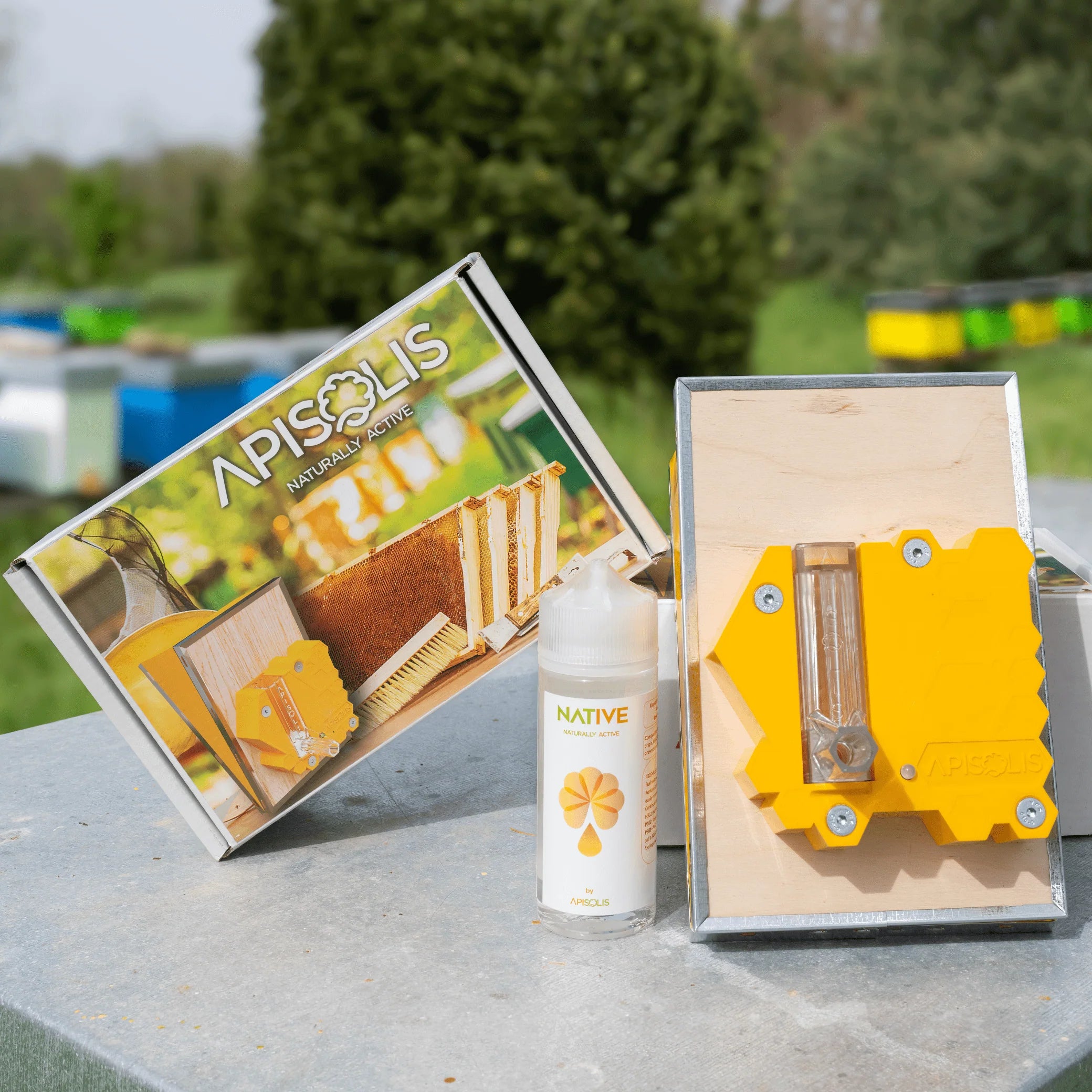 Apisolis Smoker Kit - Vaporizer with Native Fluid & 2 Replacement Coils | Portable Vaping Device for Relaxation & Social Gatherings | Use Code APISOLIS10 for 10% Off